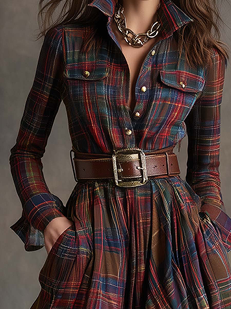 Evelyn | Timeless Elegant Shirt Dress
