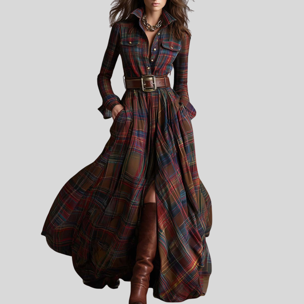 Evelyn | Timeless Elegant Shirt Dress