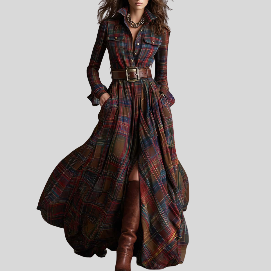 Evelyn | Timeless Elegant Shirt Dress