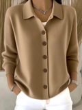 Nora - Knitted blouse with buttons